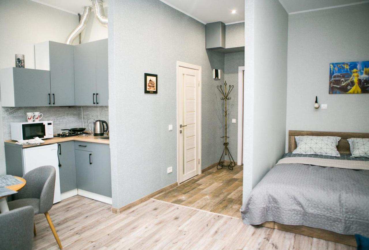 Luxury Flat In Downtown Leilighet Lviv Eksteriør bilde