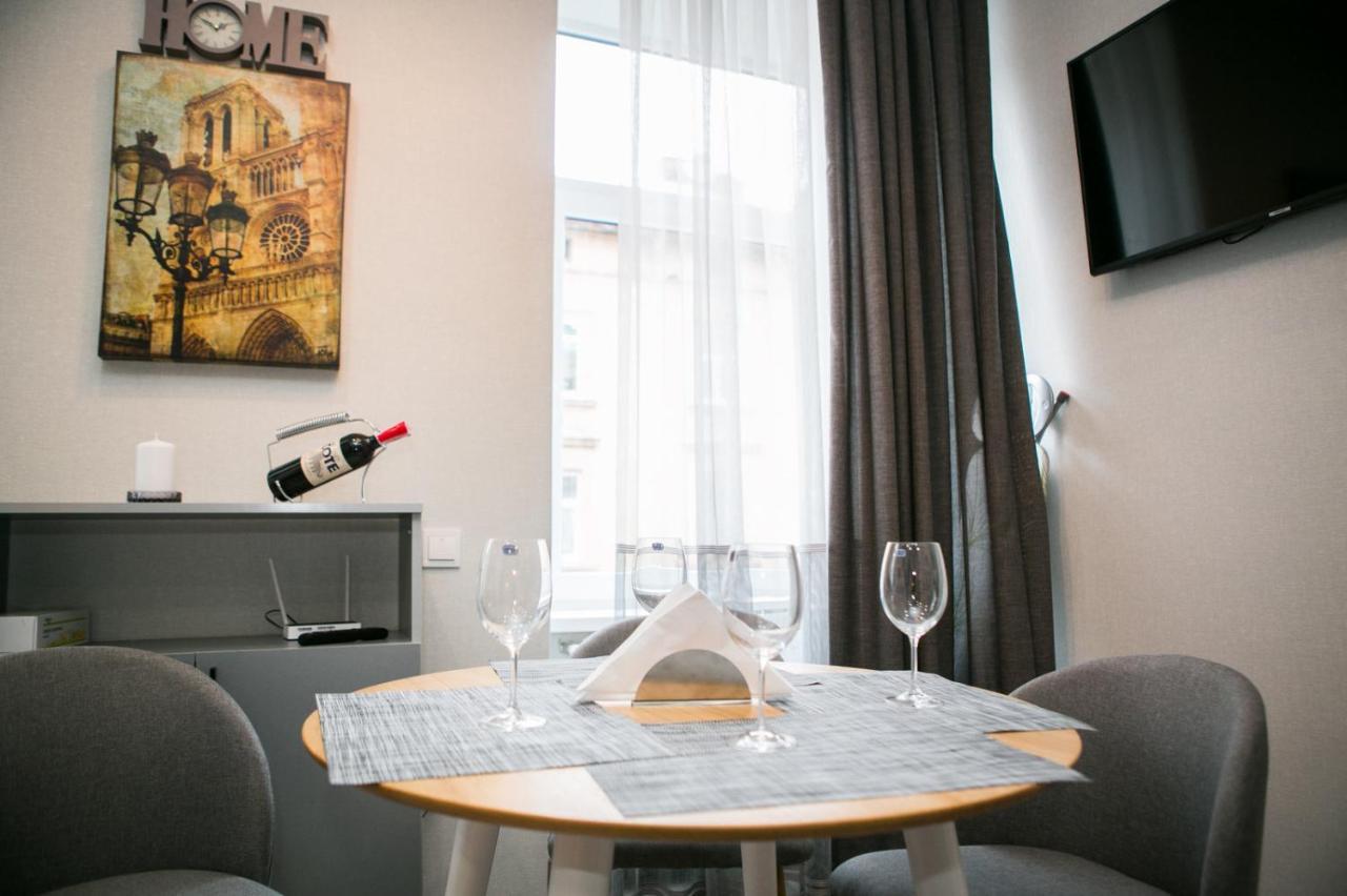 Luxury Flat In Downtown Leilighet Lviv Eksteriør bilde